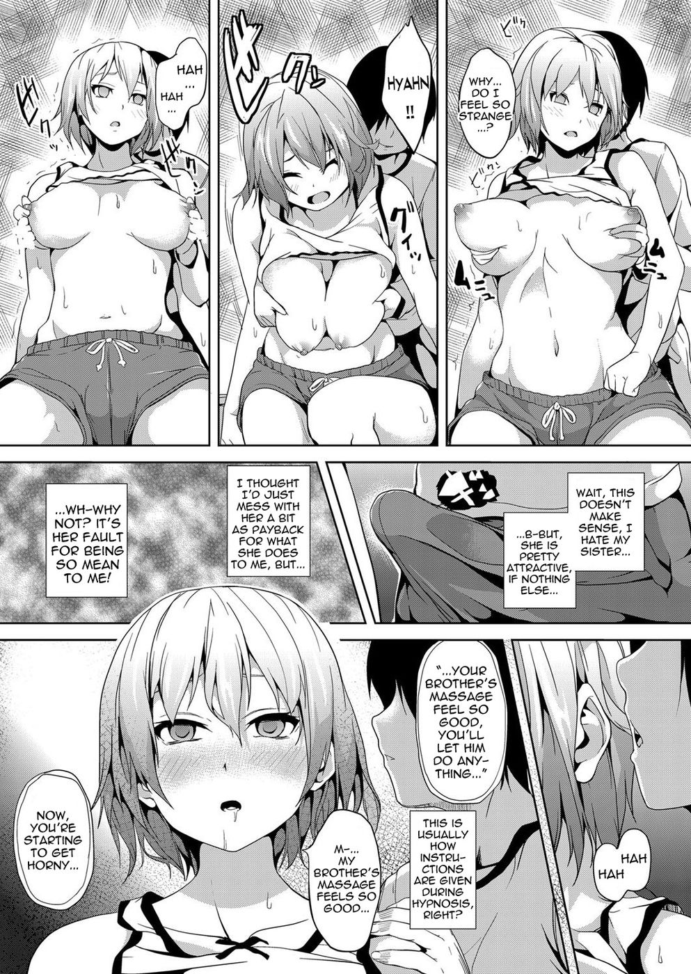 Hentai Manga Comic-Hypnosis DVD - The Case of the Elder Sister and Younger Brother-Read-7